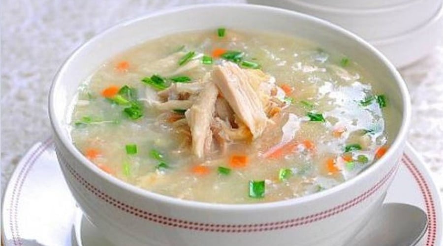 Cháo gà